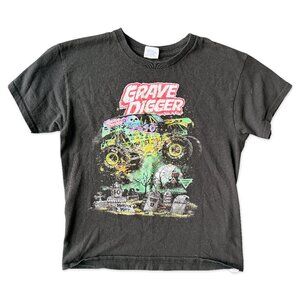 Monster Jam Grave Digger 40th Anniversary Tee - Youth M (10-12)